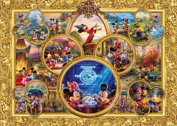 Schmidt Spiele 57371 Thomas Kinkade, Disney, Mickey & Minnie, Dream Collage 2, jigsaw puzzle 2000 piese
