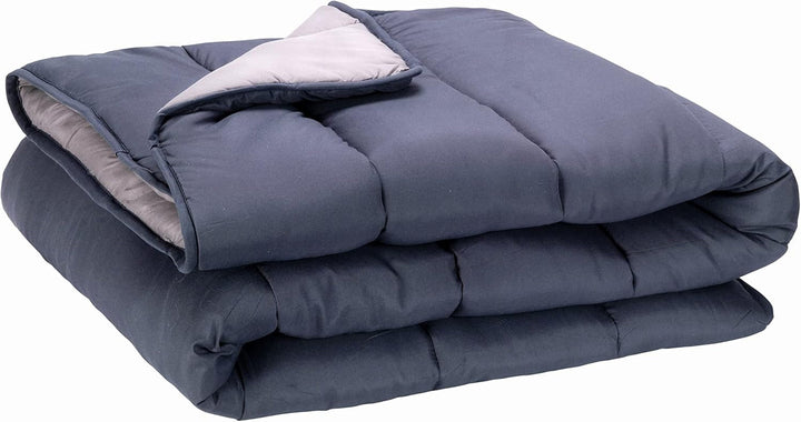 Pikolin Home - Plapumă reversibilă 300 G - Umplutură nordică bicoloră - Pentru pat 105 - confortabilă, caldă, respirabilă, verde, 180 X 260 cm