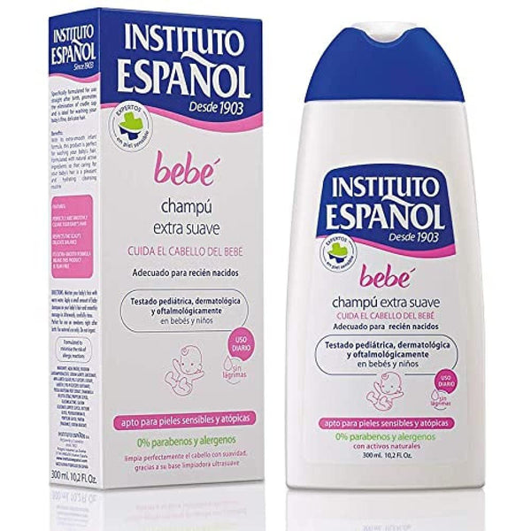 Champu Extra Suave Linea Bebe - 300 Ml. Copii - Baie si Skincare Naty Shop 6 bucăți (1 pachet) Aloe Vera