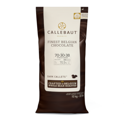 Ciocolata Neagra 70.5% Recipe 70-30-38, 10 kg, Callebaut Materii Prime Profesionale Naty Shop