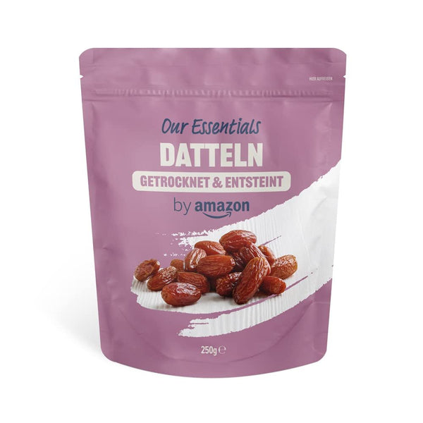 Curmale uscate și fără sâmburi, 250g Produse deshidratate Naty Shop 250 G (1 pachet)
