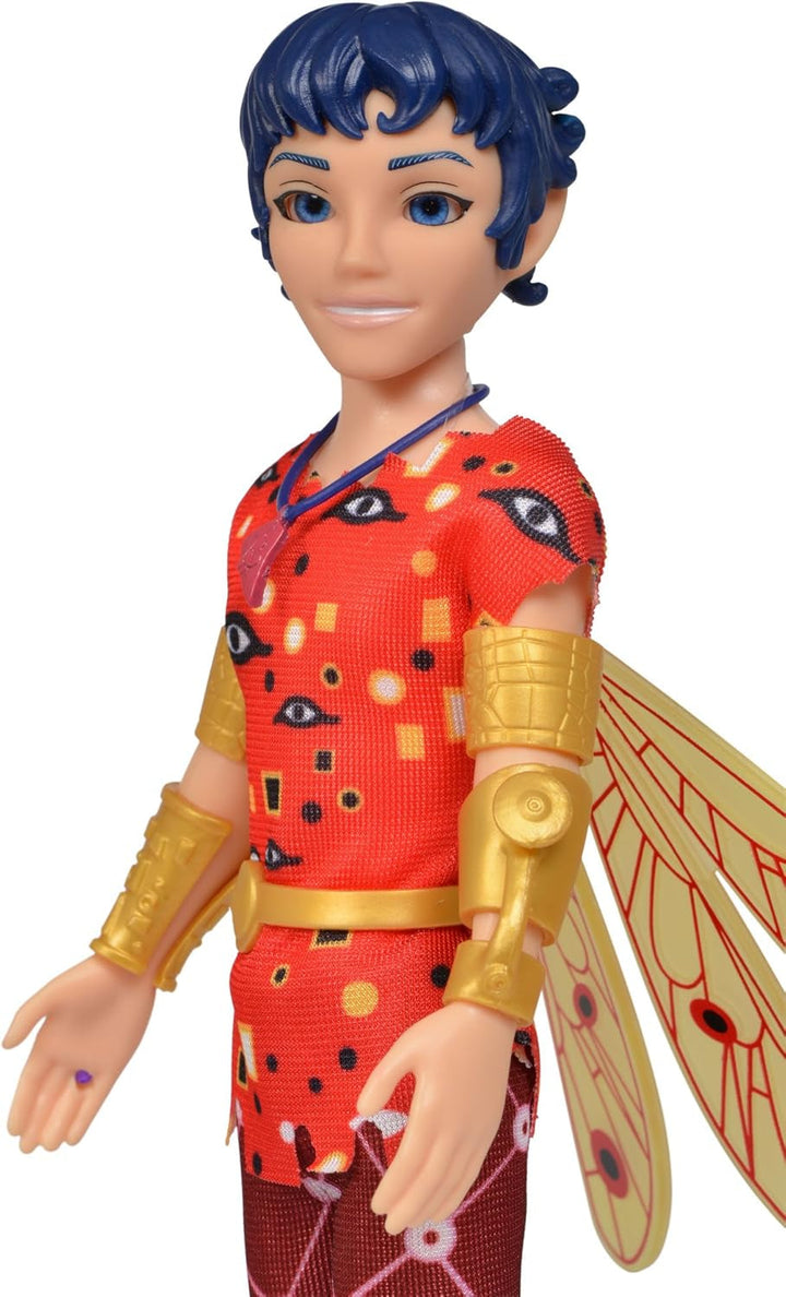 Simba 109480091 - Mia an Me Dressing Doll Mo, Elf cu aripi și picioare mobile, accesorii 6X și inel de prietenie, 24.5Cm, de la 3 ani [Exclusiv pe Amazon]