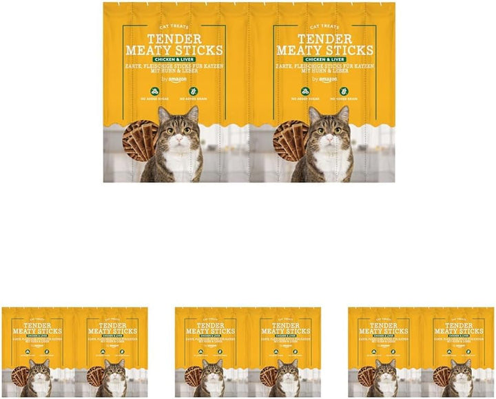 By Amazon Cat Sticks Pui și ficat 50G