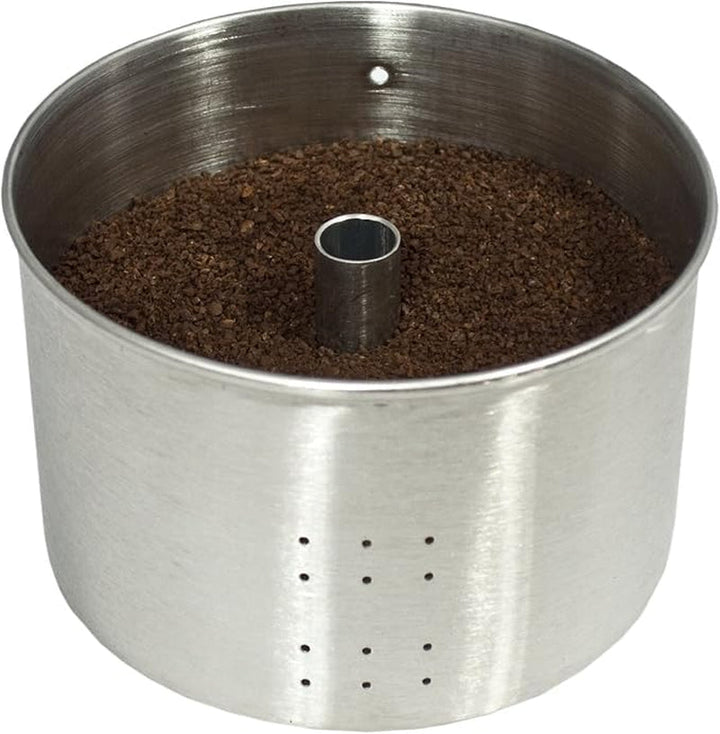 30-30204 Percolator de design Eco 4 -10 căni, oțel inoxidabil lăcuit, negru