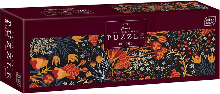 Flowers No. 1 - puzzle panoramic de 1000 de piese pentru adulți