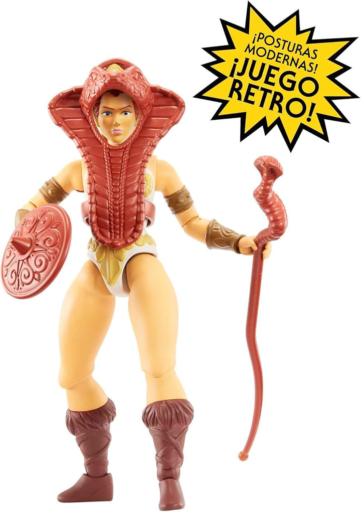 Masters of the Universe GNN91 - Origins Action Figure (14 Cm) Teela, figurină de acțiune pentru joacă și colecționare de la 6 ani