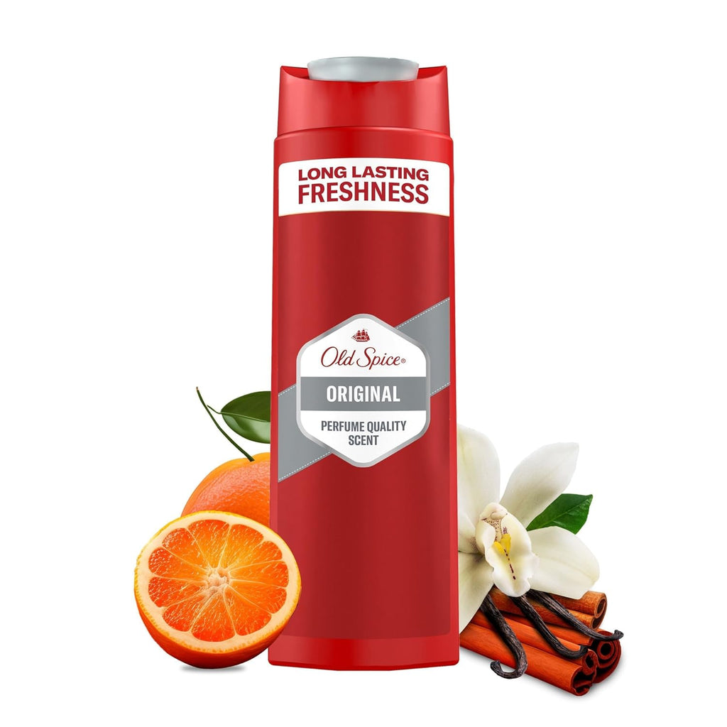 Old Spice Original 3-In-1 Gel de duș și șampon pentru bărbați, 250 ml