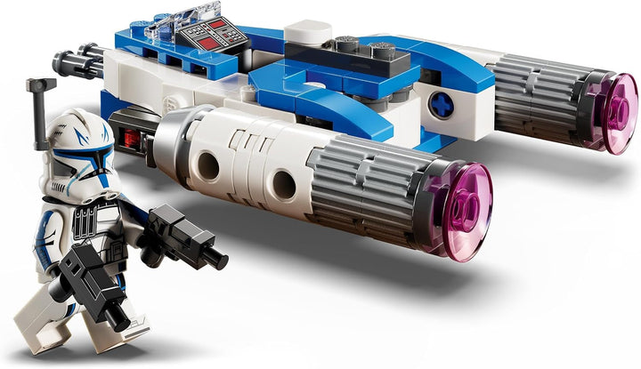 LEGO Star Wars Căpitanul Rex Y-Wing Microfighter, cărămizi construibile pentru nave stelare de colecționat, idee de cadou pentru băieți și fete cu vârsta de 6+ 75391
