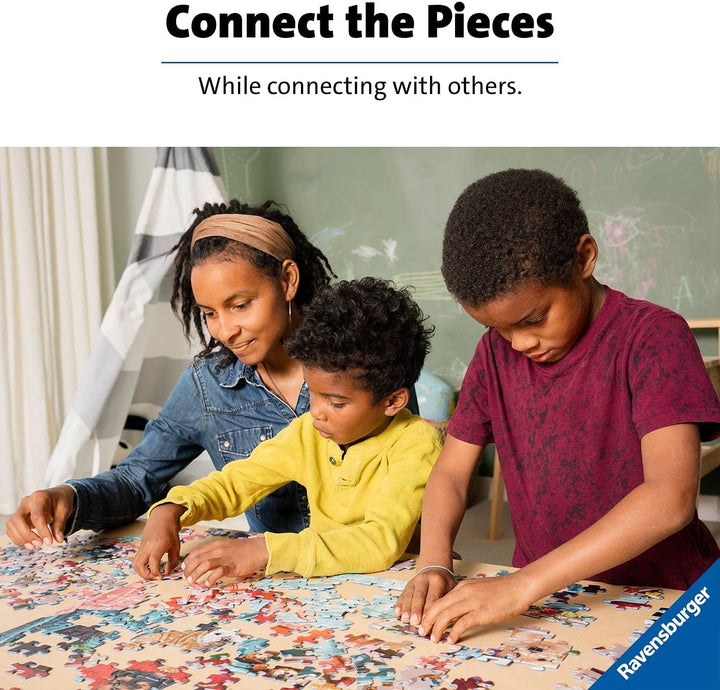 Ravensburger puzzle pentru copii - 12895 Paradisul delfinilor - Puzzle pentru copii de peste 9 ani, cu 300 de piese în format XXL