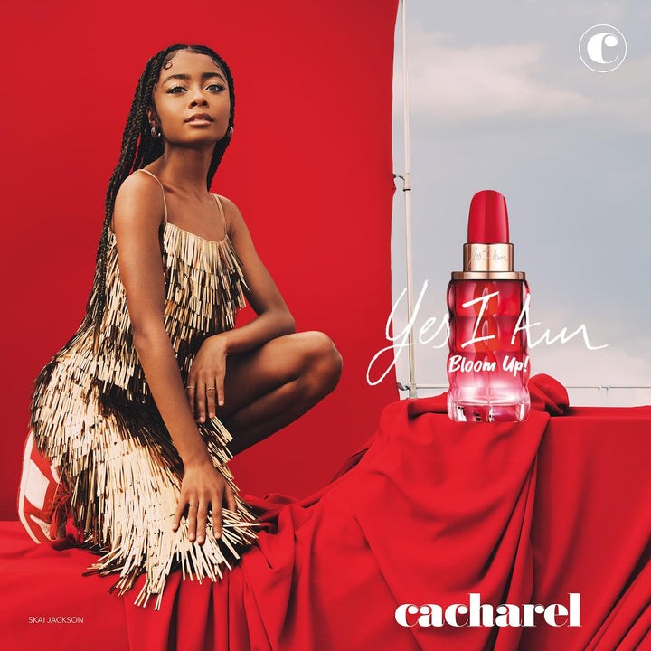 Apă de parfum Cacharel Yes I Am Bloom up pentru femei, parfum fructat-floral, parfum feminin pentru femei, 30 ml