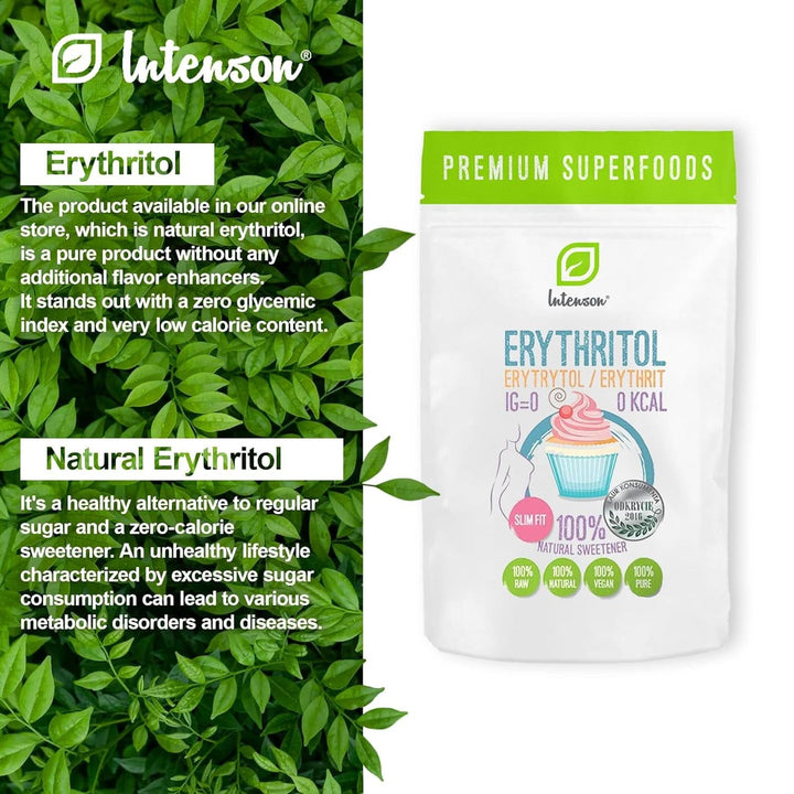 Eritritol - Alternativă naturală de zahăr, 2 Kg