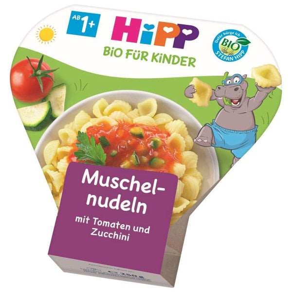 Hipp Muschelnudeln Mit Tomaten Und Zucchini Bio, 6Er Pack (6 X 250 G)