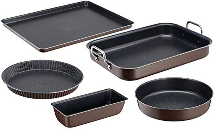 Tefal J1601502 Success Auflaufform Aluminium Schwarz 36 X 24 X 5,5 Cm