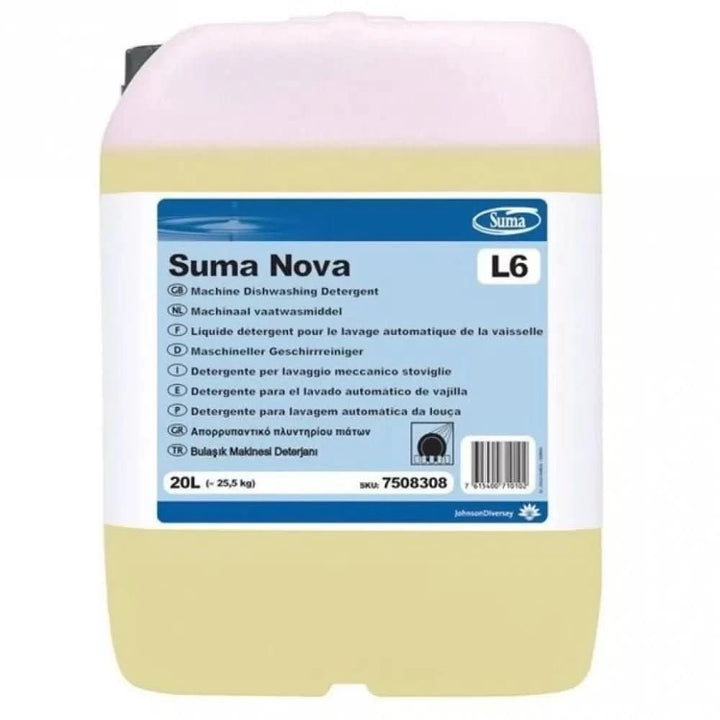 Detergent pentru masina de spalat vase SUMA NOVA L6, Diversey, 20L - Nati Shop