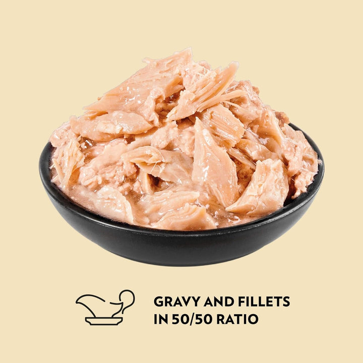 Primacat - Hrană umedă Classic pentru pisici, cu aromă de pasăre în sos, 28 X 85 G