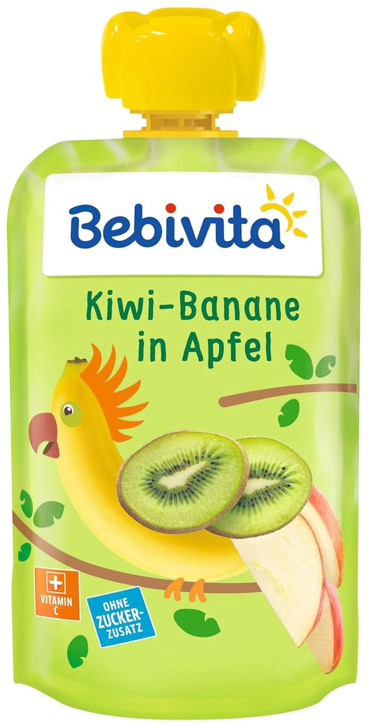 Drück Mich kiwi-banană în mere, pachet de 6 (6 X 120 G)