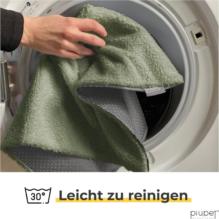 Pătură autoîncălzitoare pentru pisici Piupet® I 60 x 45 cm I Pătură electrică de încălzire I Pătură încălzitoare pentru pisici I Pătură electrică de încălzire pentru pisici I Pături pentru pisici I Pat pentru pisici I (Pentru pisici, verde)