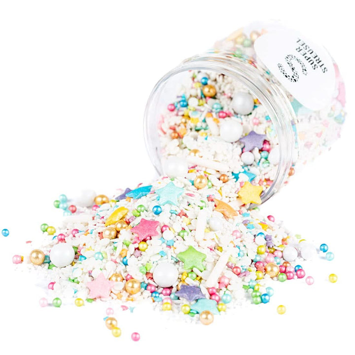 Super Streusel, Crăciun colorat, Sprinkles premium, 90 grame