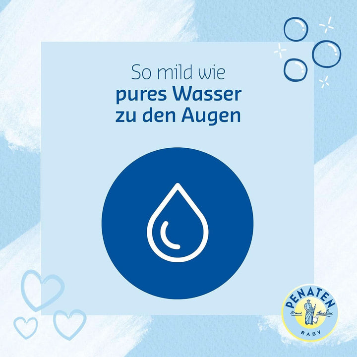 PENATEN Kamille Bad (750 Ml), Milder Baby Badezusatz Zum Baby Baden Mit Natürlichem Kamilleextrakt, Baby Kamillenbad & Pflegebad Reinigt Sanft Ohne Tränen, Sehr Milde Babypflege Für Zarte Babyhaut