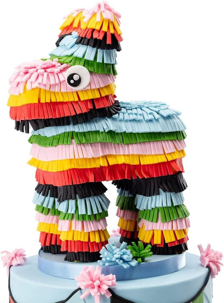 Extra Fondant Black 1kg - Fondant extra elastic cu aromă de vanilie, perfect pentru acoperirea prăjiturilor - Black - 1 kg Pasta de zahar Naty Shop