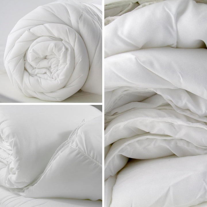BOHEME | Plapumă/ Umplutură pentru pat 120 cm, plapumă 300 G/M², umplutură hipoalergenică din fibre respirabile antiacarieni, umplutură extra moale și antibacteriană, dimensiuni 200 X 200 cm Plapumi si pilote Naty Shop