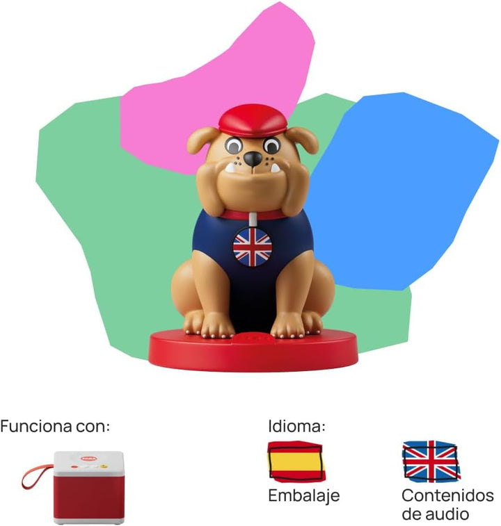 Personajul Sonoro - Engleză! Cântat și învățat - muzică, cântece și sunete - jucării, conținut educațional, în spaniolă, pentru fete și băieți de toate vârstele Jucarii Bebe Naty Shop