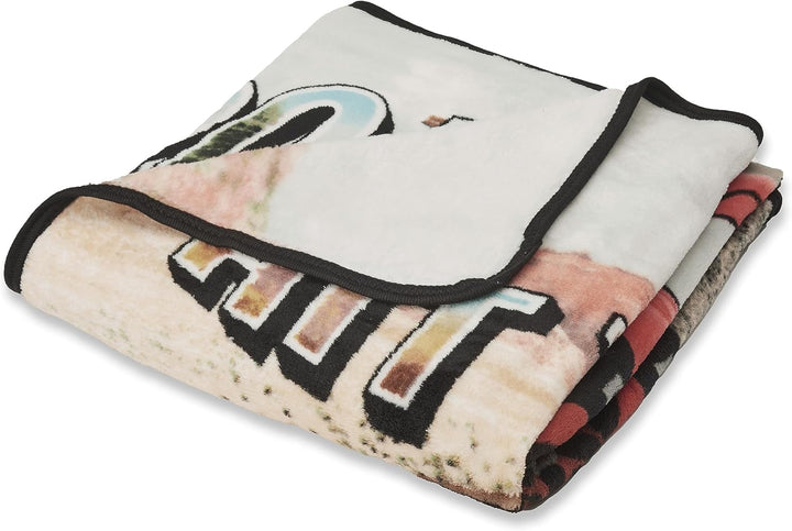 Lag3 Throw Blanket Cars Micro Raschel Ãœberwurfdecke, Polyester, Auf Die StraÃŸe, 46" X 60"
