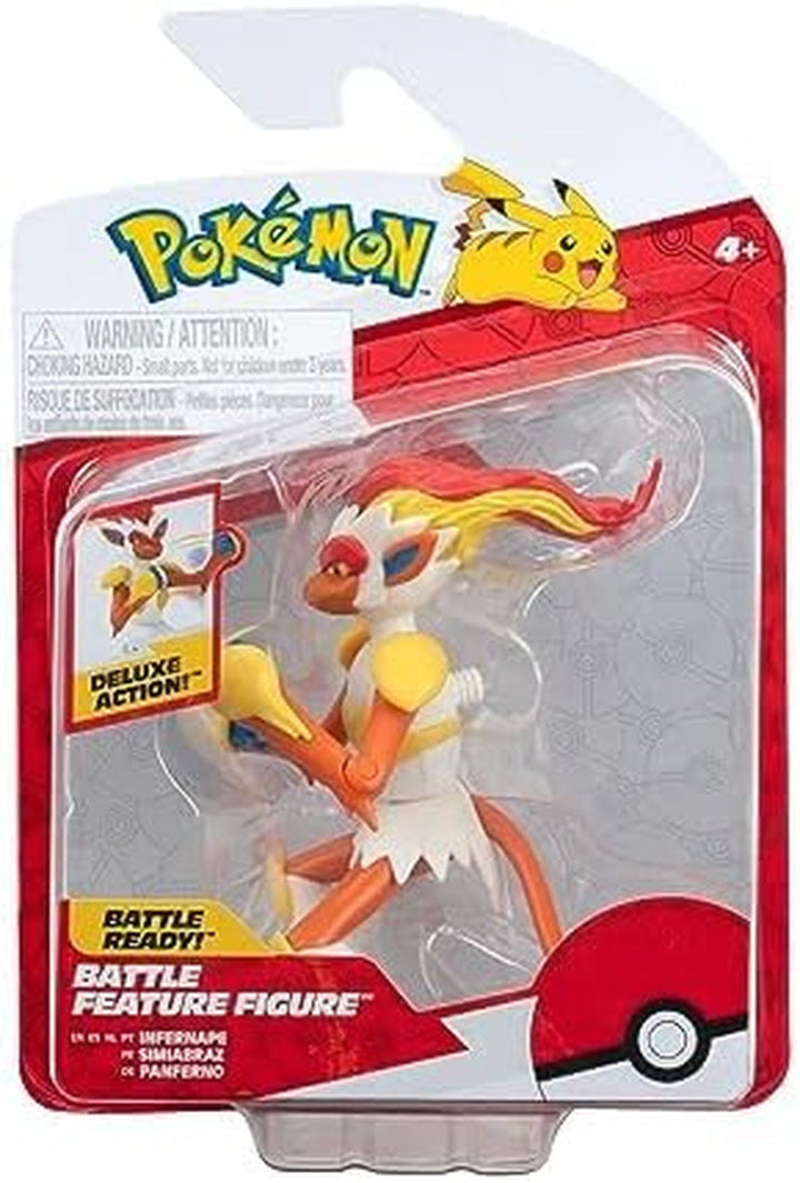 Pokémon Pokemon Figura Infernape Panferno - 11 Cm Figuri - Noul Val 2024 - Official Pokemon Toy