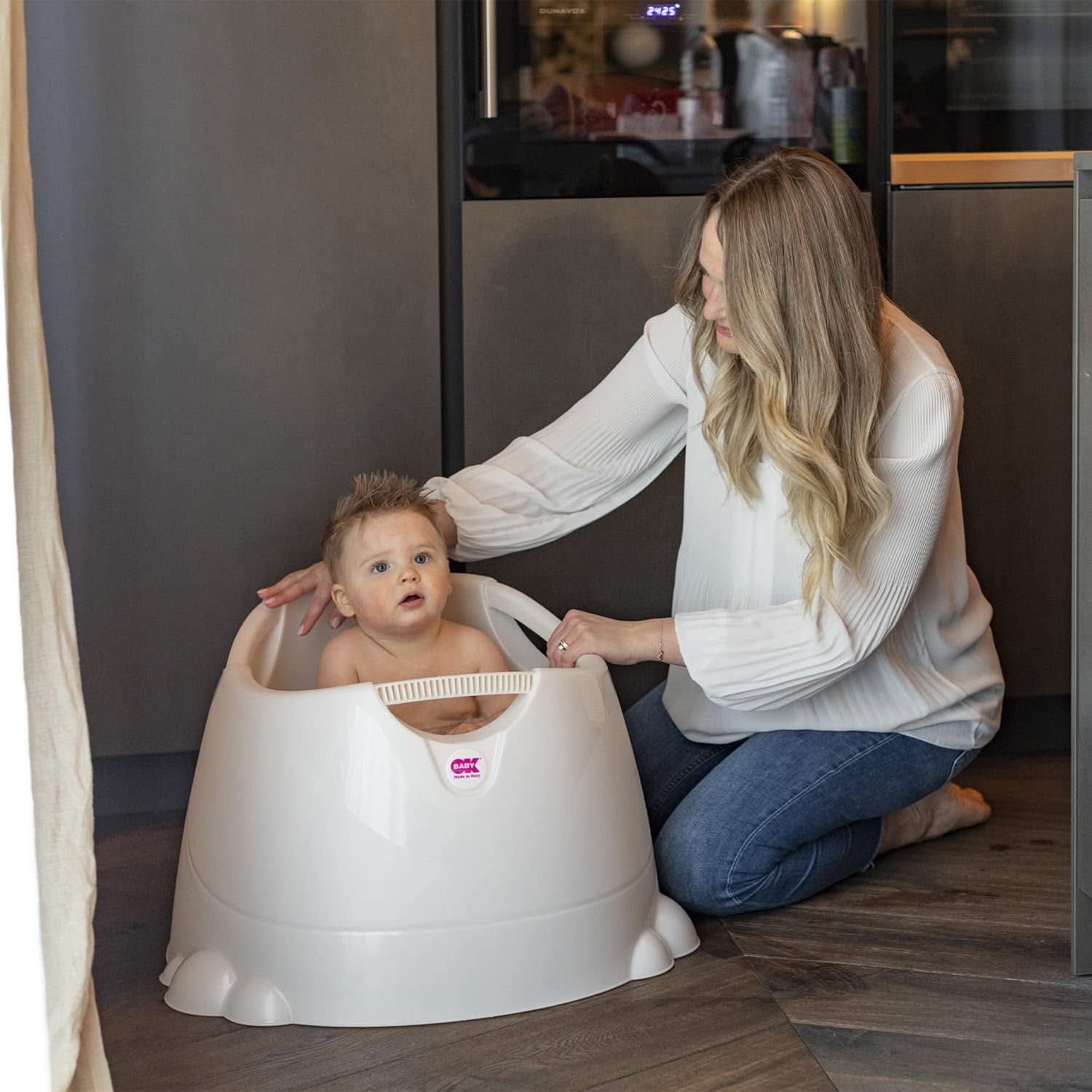 Cadă pentru copii OKBABY Oplà - Igienica și ușor de curățat Mama si Copilul Naty Shop