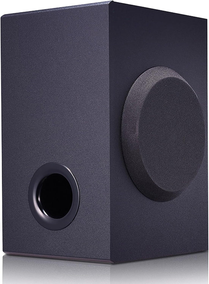 LG SQC4R 4.1 Soundbar (220W) Mit Kabellosem Subwoofer Und Rücklautsprechern (Adaptive Sound Control, Bluetooth), Schwarz