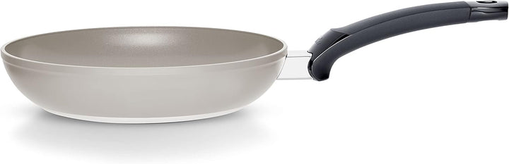 Fissler Ceratal Classic Pfannen-Set / 2-Teilig, Aluminium-Pfanne, Keramik-Beschichtet (24+28 Cm) Ceramic Bratpfanne Antihaftend – Induktion, Grau