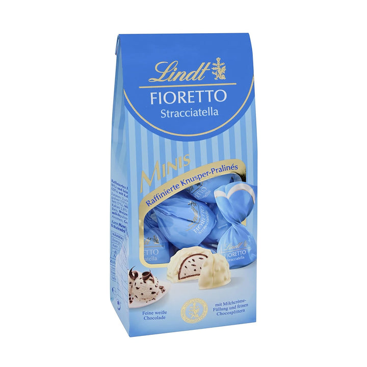 Lindt Schokolade FIORETTO Maxi Zabaione | 138G Geschenkbox | 6 Vollmilch Pralinen, Zabione-Trüffel-Füllung Umhüllt Von Knusprigem Crisp, Alkoholhaltig | Pralinengeschenk | Schokoladengeschenk