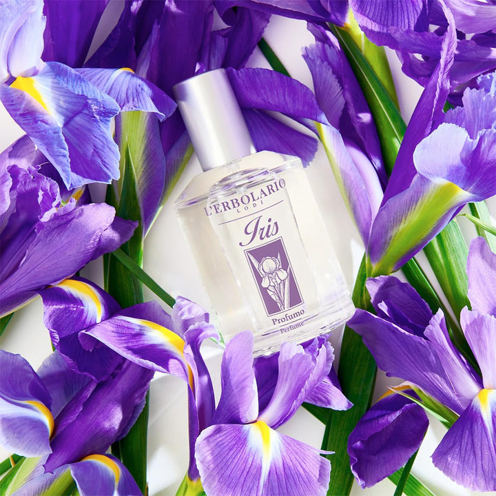 L'Erbolario, Iris Parfum, Apă de parfum pentru femei, Parfumuri și parfumuri pentru femei, Aromă florală pudrată, Format: 50 ml
