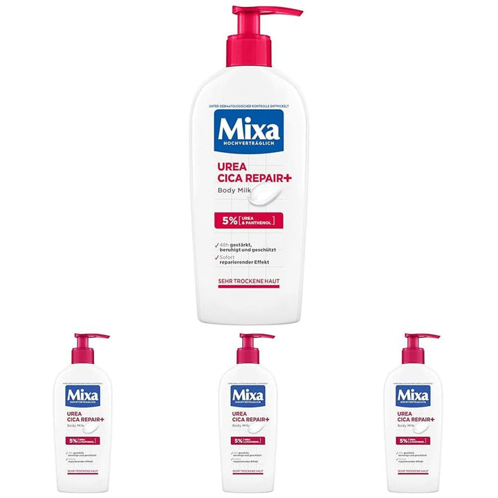 Mixa Urea Cica Body Lotion, Loțiune de corp calmantă și protectoare, 250 ml 