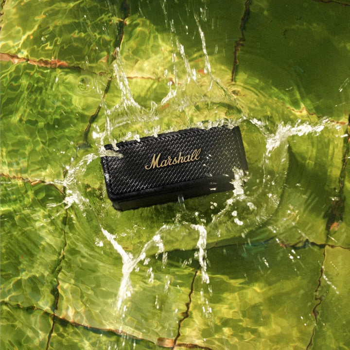 Marshall Emberton II Difuzor portabil Bluetooth, fără fir, rezistent la apă - negru și alamă