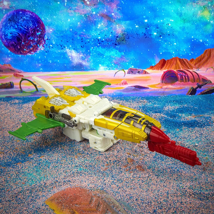 Jucărie Transformers Generations Legacy 17.5 cm Large Voyager G2 Universe Jhiaxus figurină de acțiune, pentru copii cu vârsta de peste 8 ani