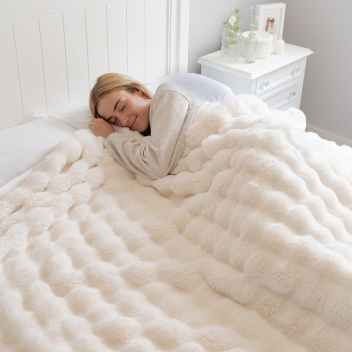 Flamingueo Kuscheldecke - WÃ¤rmedecke, Weighted Blanket, Polyester, Sofadecke, Zimmer Deko, Fleecedecke, WÃ¤rme, Tagesdecken, Blanket, Winterdecke