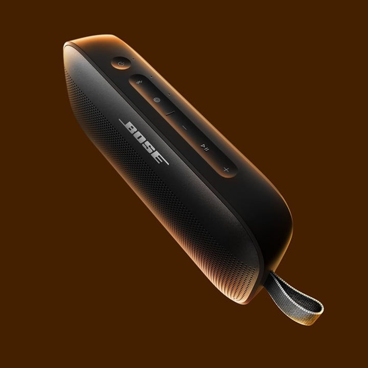Difuzor Bluetooth portabil Bose Soundlink Flex (Gen. 2), difuzor portabil pentru exterior cu sunet natural, autonomie de până la 12 ore, rezistent la praf și apă, negru