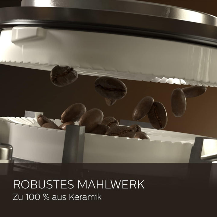 Espressoare Saeco Granaroma complet automate, 16 băuturi, 6 profiluri de utilizator, afișaj TFT colorat, față metalică, SM6585/00