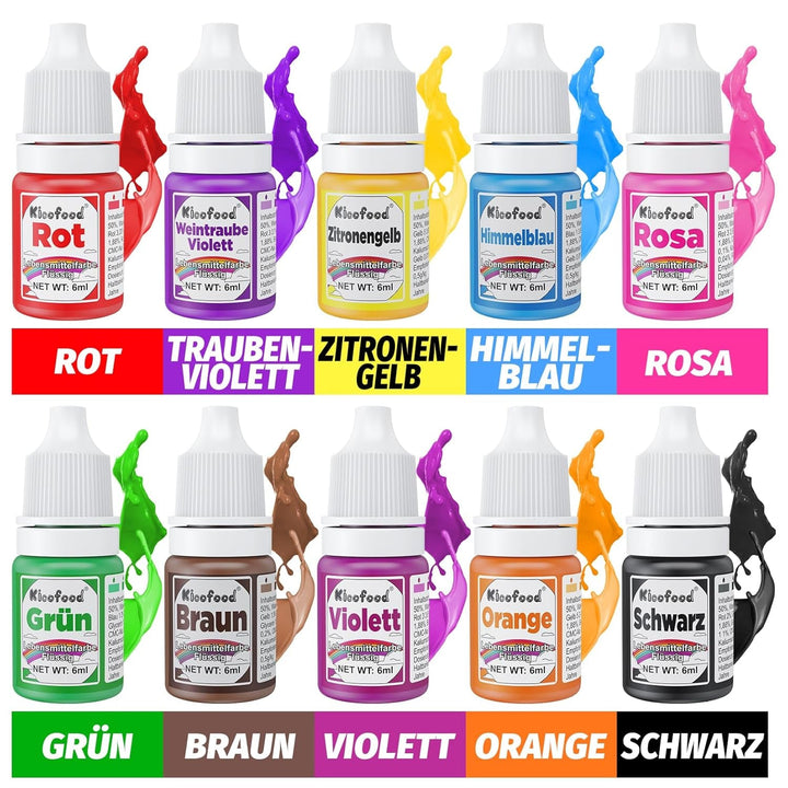 Coloranti alimentari lichizi, 6 ml Coloranti Alimentari Naty Shop