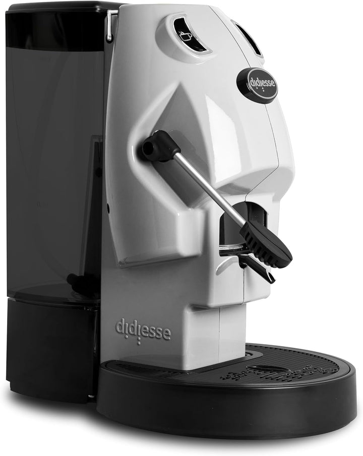 Cafetieră Baby Frog cu capsule de cafea și ceai, cu spumator de lapte și suport dublu pentru capsule de cafea și ceai, consum redus de 450 W, dozator de apă caldă (alb)
