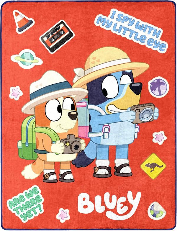 Northwest Bluey Silk Touch Ãœberwurfdecke, 116,8 X 152,4 Cm, Roadtrip