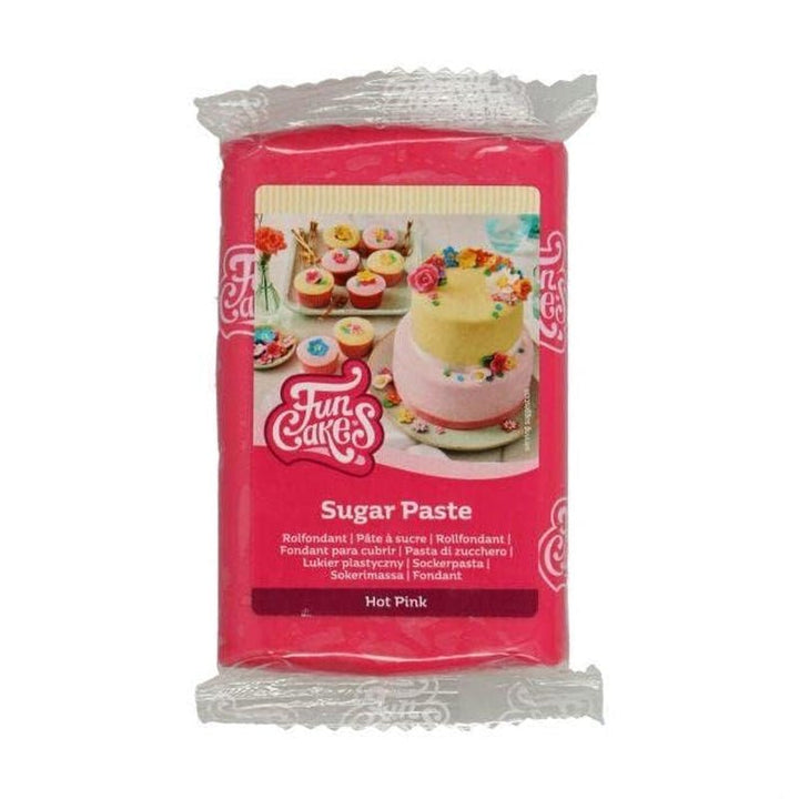 FunCakes Fondant cu aromă de lămâie: Gust delicios, textură fină, ușor de întins, fondant rulat, perfect pentru prăjituri, cupcakes și biscuiți. Halal, kosher și fără gluten. 250 g (pachet de 3) Pasta de zahar Naty Shop