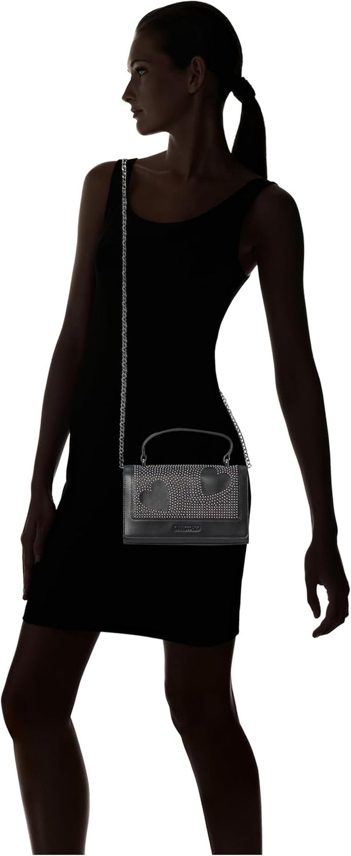 Geantă de damă Love Moschino, neagră Genti Femei Naty Shop