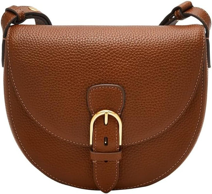 Geantă de mână Fossil Everleigh din piele sau bumbac pentru femei Genti Femei Naty Shop Maro cenușă