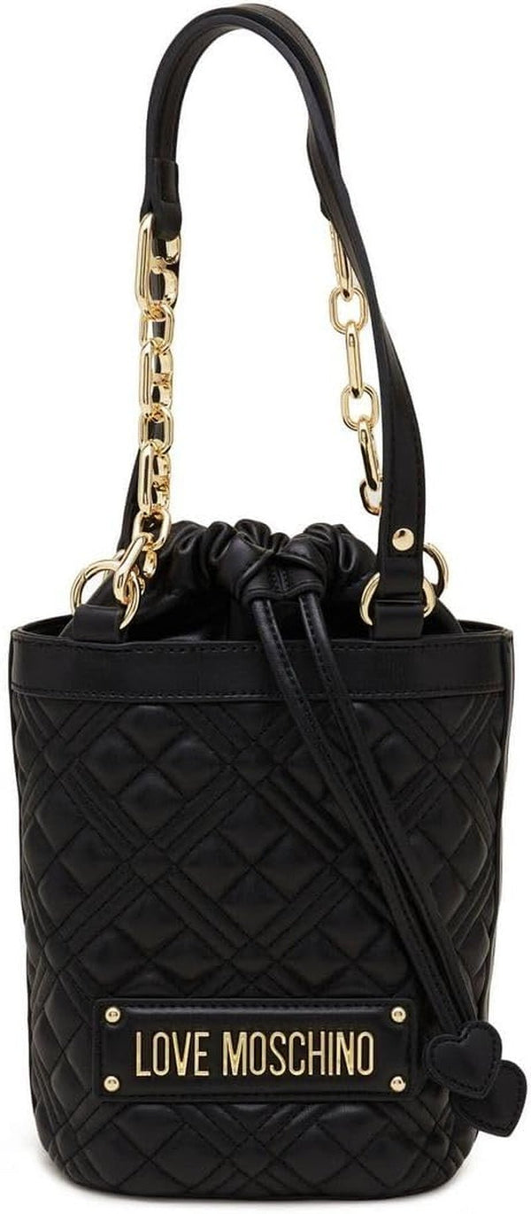 Geantă de umăr pentru femei Love Moschino, negru Genti Femei Naty Shop Titlu implicit