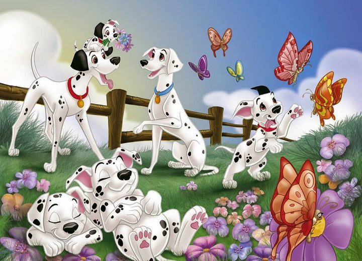 Imagine comestibila, vafa, format A4, 101 Dalmatieni - Nati Shop