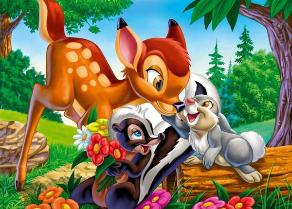 Imagine comestibila, vafa, format A4, Bambi Imagini comestibile Nati Shop