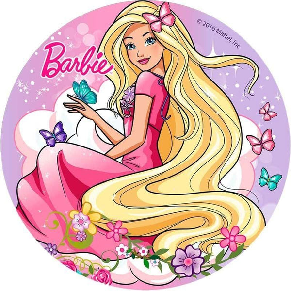 Imagine comestibila, vafa, format A4, Barbie Imagini comestibile Nati Shop