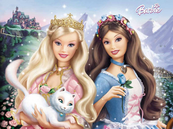 Imagine comestibila, vafa, format A4, Barbie Imagini comestibile Nati Shop
